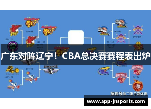 广东对阵辽宁!CBA总决赛赛程表出炉